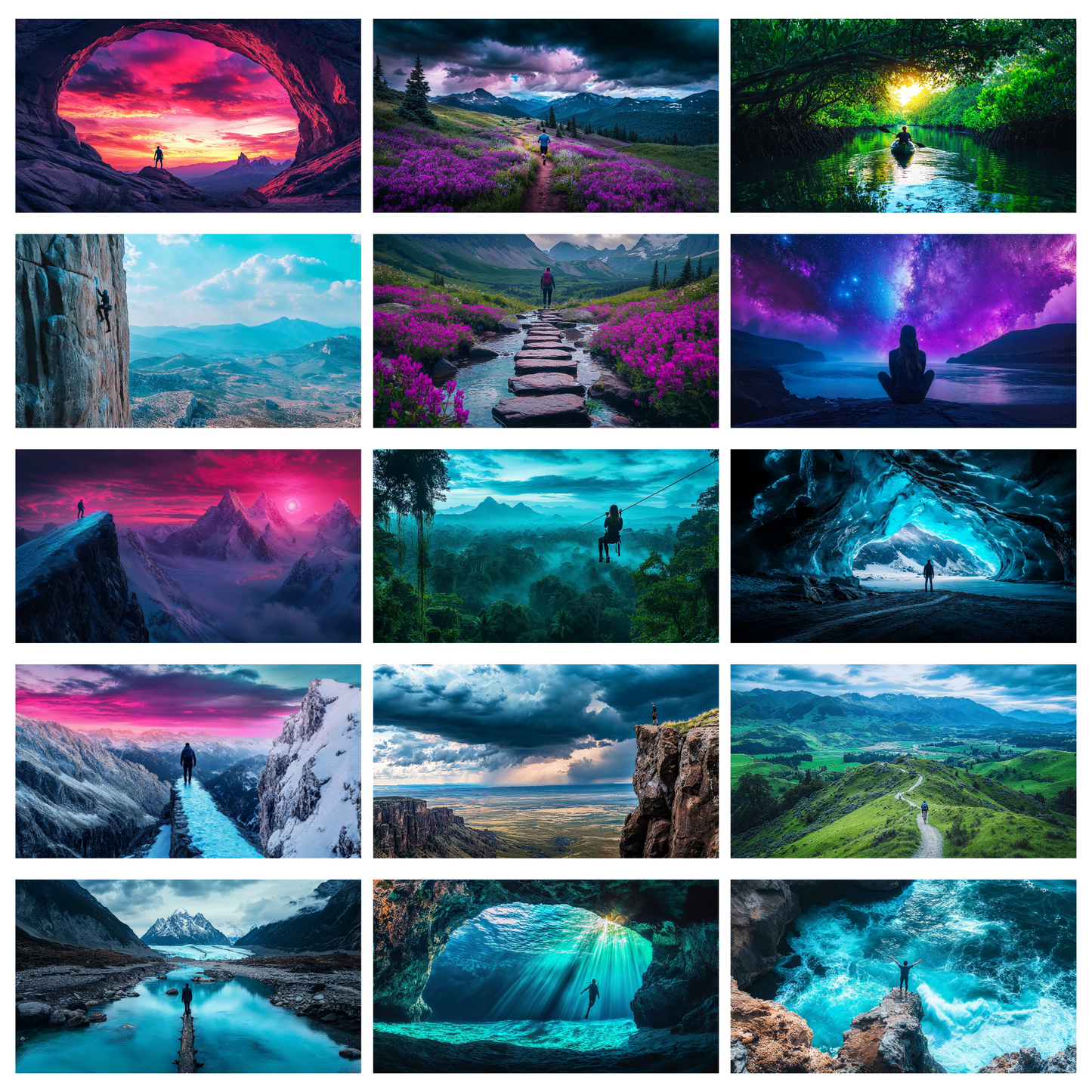 Wander Beyond- Adventure Aesthetic Photo Bundle