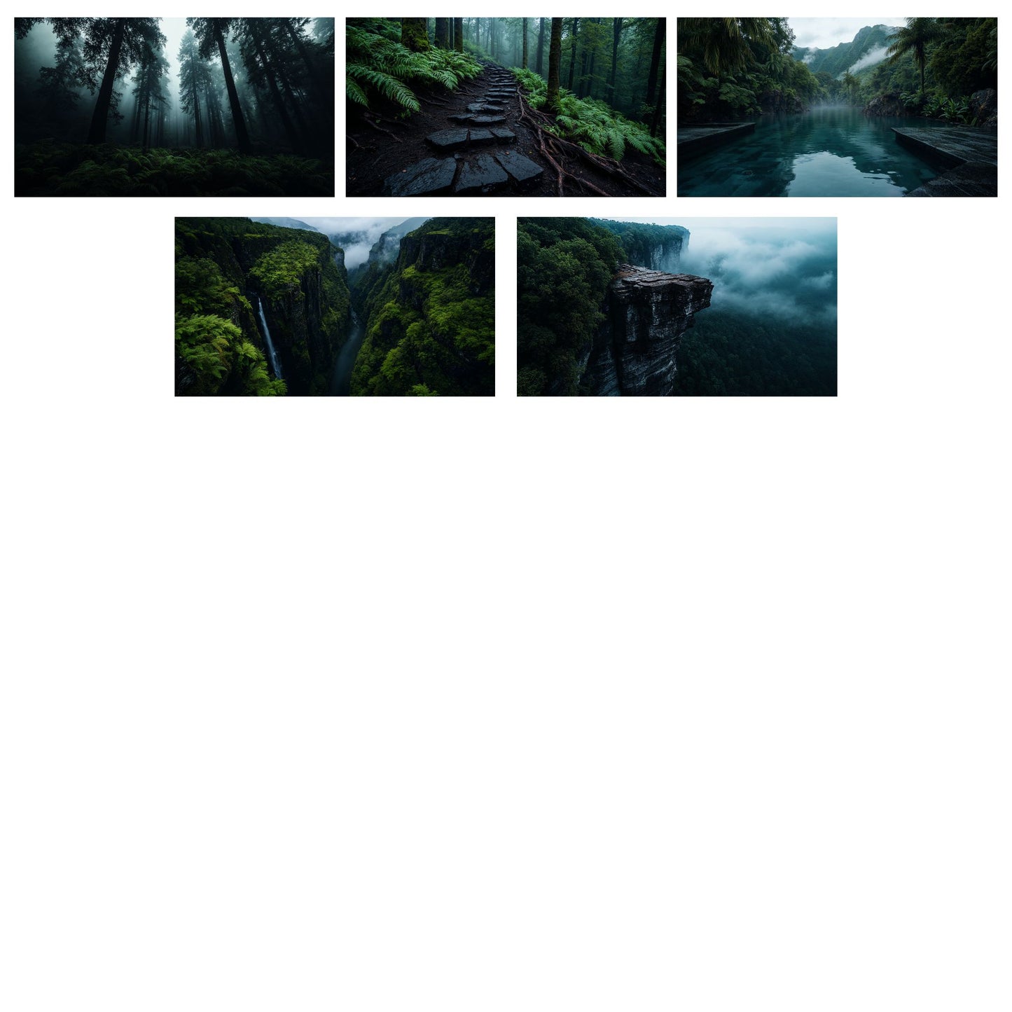 Deep Green Rainforest Video Pack