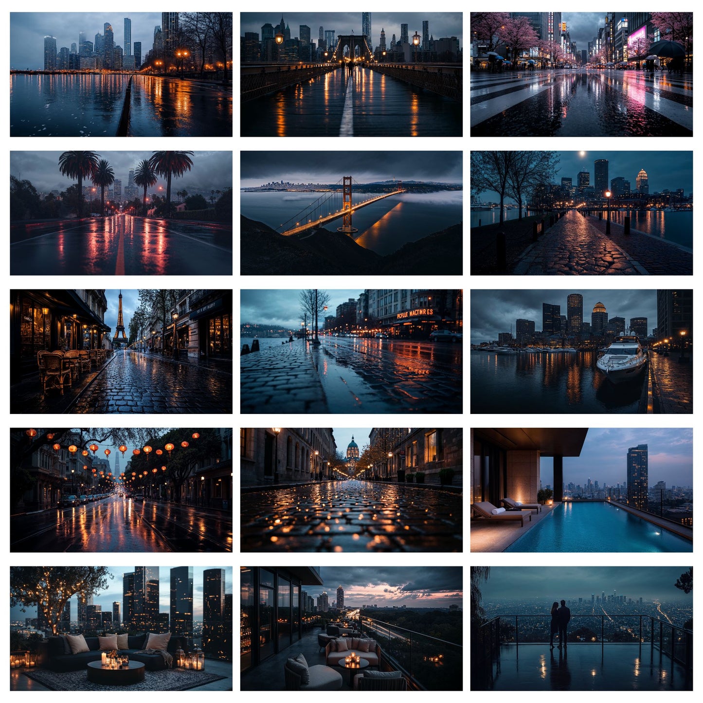 Night City Lights Video Pack